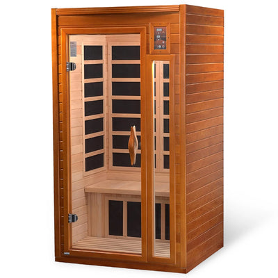 Barcelona 1 to 2 Person Low EMF FAR Infrared Home Sauna